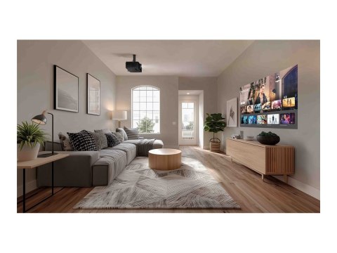 Optoma UZ38X - Projektor DLP - laser - 3800 lumeny - 3840 x 2160 - 16:9 - 4K