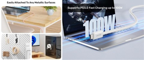 PRZEWÓD MAGNETYCZNY C14141APK01-1M USB-C/USB-C 1.0 m UNITEK