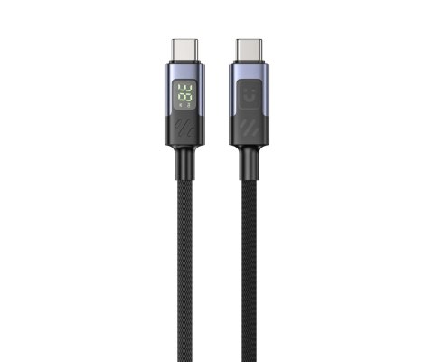 PRZEWÓD Z WYŚWIETLACZEM C14158ABK01-3M USB-C/USB-C 3.0 m UNITEK