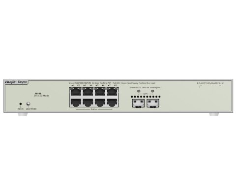 SWITCH PoE++ RG-NBS5300-8MG2XS-UP 8-PORTOWY SFP+ REYEE