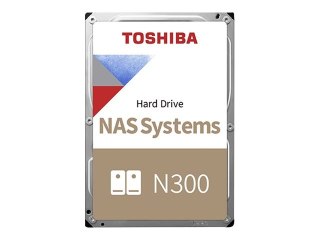 Toshiba N300 NAS - Dysk twardy - 8 TB - wewnętrzny - 3,5" - SATA 6Gb/s - 7200 obr/min - bufor: 256 MB