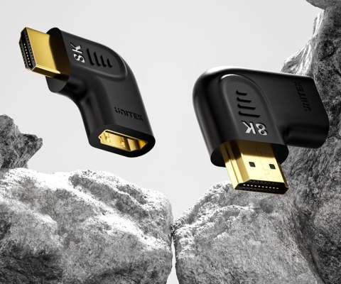 KOMPLET ADAPTERÓW BOCZNYCH A1047ABK03 HDMI / HDMI UNITEK