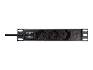 LogiLink - Jednostka dystrybucji zasilania (montowany w stojaku) - AC 230 V - 3500 wat - wejście: power CEE 7/7 - złącza wyjścio