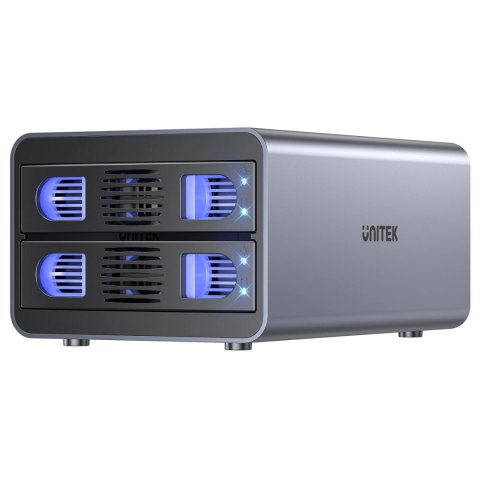 OBUDOWA RAID DO DYSKÓW S1308B01-EU 2 X SATA 2.5 / 3.5 " 40 TB - 5 Gbps UNITEK