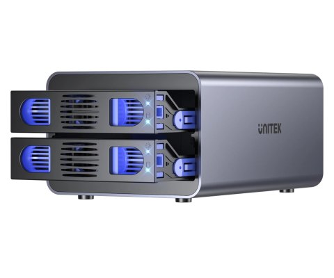 OBUDOWA RAID DO DYSKÓW S1308B01-EU 2 X SATA 2.5 / 3.5 " 40 TB - 5 Gbps UNITEK