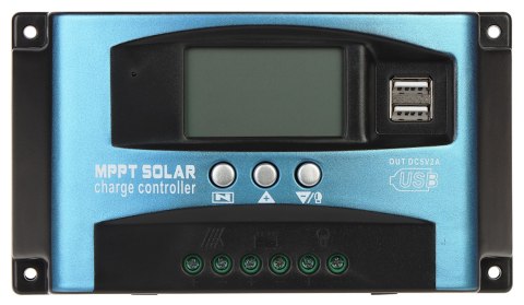 REGULATOR SOLARNY ŁADOWANIA AKUMULATORÓW SCC-40A-MPPT-LCD-M2