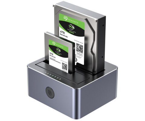 STACJA DOKUJĄCA / KLONUJĄCA DYSKI Y-3026GY01-EU 2 X SATA 2.5 / 3.5 " 40 TB - 5 Gbps UNITEK