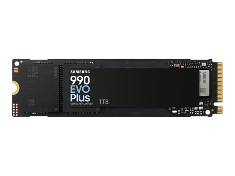 Samsung 990 EVO Plus MZ-V9S1T0 - SSD - zaszyfrowany - 1 TB - wewnętrzny - M.2 2280 - PCIe 5.0 x2 (NVMe) - 256 bitów AES - TCG Op