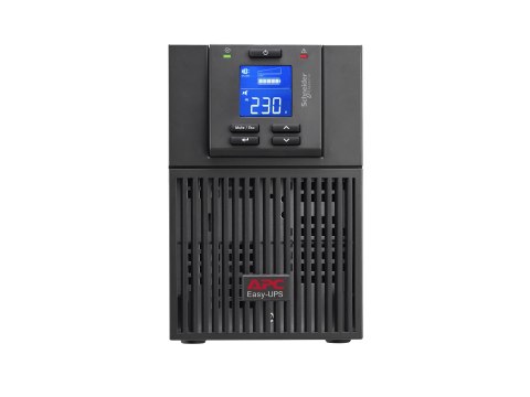 APC Easy UPS On-Line - UPS - wieża - AC 220/230/240 V - 900 wat - 1000 VA - 1 faza - kwasowo-ołowiowy - USB, serial - złącza wyj