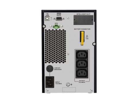 APC Easy UPS On-Line - UPS - wieża - AC 220/230/240 V - 900 wat - 1000 VA - 1 faza - kwasowo-ołowiowy - USB, serial - złącza wyj