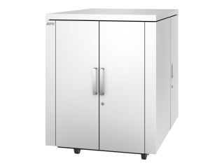 APC NetShelter CX Secure Soundproof Server Room in a Box Enclosure - Shock Packaging - Stojak szafa - z jednostka dystrybucji mo