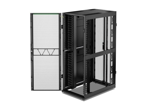APC NetShelter SX Gen 2 - Stojak szafa - 1991H x 750W x 1200D mm, z bokami - podłogowa - czarny - 42U - 19" - Zgodność z TAA