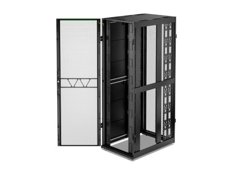 APC NetShelter SX Gen 2 - Stojak szafa - 2436H x 800W x 1200D mm, z bokami - podłogowa - czarny - 52U - 19" - Zgodność z TAA