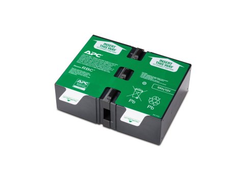 APC Replacement Battery Cartridge #165 - Bateria do UPSa - 1 x bateria - kwasowo-ołowiowy - 177 Wh - czarny - dla Back-UPS Pro B
