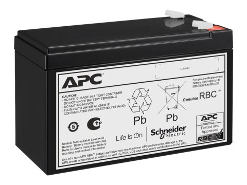 APC Replacement Battery Cartridge #175 - Bateria do UPSa (ekwiwalent: APC RBC175) - 1 x bateria - kwasowo-ołowiowy - czarny