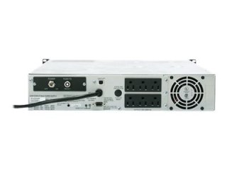 APC Smart-UPS RM 1500VA Shipboard - UPS (montowany w stojaku) - AC 120 V - 980 wat - 1440 VA - złącza wyjściowe: 4 - 2U - czarny