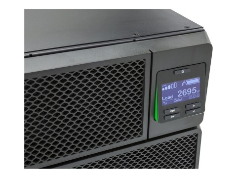 APC Smart-UPS SRT 5000VA RM - UPS (montowany w stojaku) - AC 208 V - 4800 wat - 5400 VA - 1 faza - Ethernet 10/100, USB - złącza