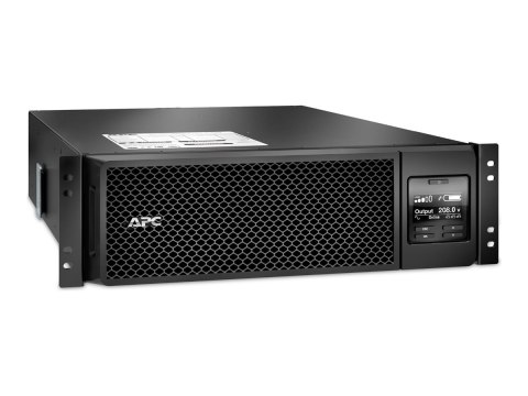 APC Smart-UPS SRT 5000VA RM - UPS (montowany w stojaku) - AC 208 V - 4800 wat - 5400 VA - 1 faza - Ethernet 10/100, USB - złącza