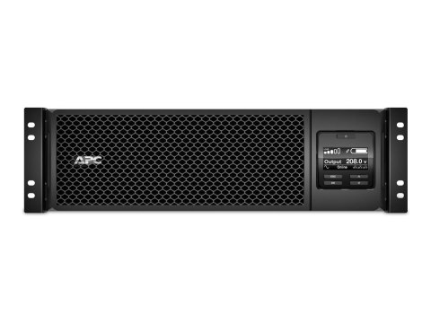APC Smart-UPS SRT 5000VA RM - UPS (montowany w stojaku) - AC 208 V - 4800 wat - 5400 VA - 1 faza - Ethernet 10/100, USB - złącza