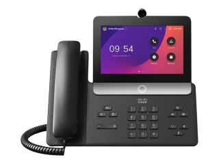 Cisco Video Phone 8875 - Wideofon IP - z aparat cyfrowy, interfejs Bluetooth z identyfikacją dzwoniącego - IEEE 802.11a/b/g/n/ac