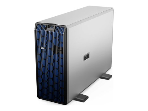 Dell PowerEdge T560 - Serwer - wieża podwójny - 1 x Xeon Silver 4510 / do 4.1 GHz - RAM 32 GB - SAS - wymiana podczas pracy 3,5"