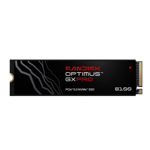 Dysk SSD SanDisk Optimus™ GX PRO 8100 8TB M.2 2280 PCIe 5.0 x4 NVMe 2.0 (14900/13200 MB/s) z radiatorem