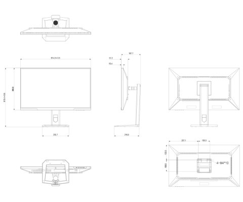 MONITOR GAMINGOWY LM27-E341AY MiniLED 27 " - 1440p QHD, 275 Hz DAHUA