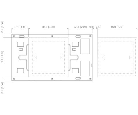 PANEL WEWNĘTRZNY SCP3024A-B IP / Wi-Fi / 4-Wire DAHUA