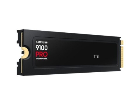 Samsung 9100 PRO MZ-VAP1T0 - SSD - zaszyfrowany - 1 TB - z radiatorem - wewnętrzny - M.2 2280 - PCI Express 5.0 x4 (NVMe) - 256 
