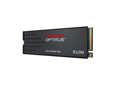SanDisk Optimus 5100 - SSD - 500 GB - wewnętrzny - M.2 2280 - PCIe 4.0 x4 (NVMe)