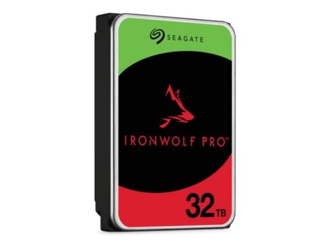 Seagate IronWolf Pro ST32000NT000 - Dysk twardy - 32 TB - wewnętrzny - 3,5" - SATA 6Gb/s - 7200 obr/min - z 3 lata Seagate Rescu