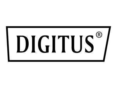 DIGITUS Dynamic-N series - Szafa - 600 x 600 mm (SxG), w stanie nieposkładanym - do montażu na ścianie - czarny, RAL 9005 - 9U -