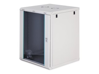 DIGITUS Dynamic-N series - Szafa - 600 x 600 mm (SxG), niezamontowany - do montażu na ścianie - RAL 7035, szary - 16U - 19"