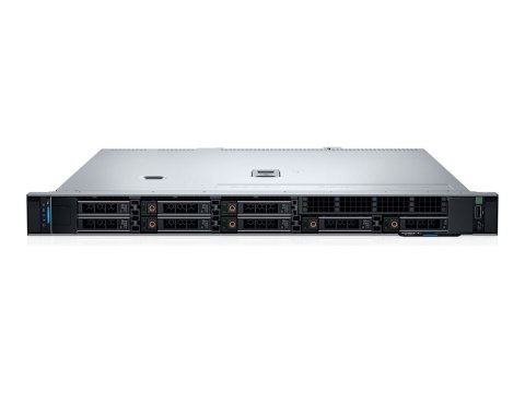 Dell PowerEdge R360 - Serwer - montowany w stojaku 1U - pojedynczy - 1 x Xeon 6369P / do 5.7 GHz - RAM 64 GB - SSD 480 GB - G200
