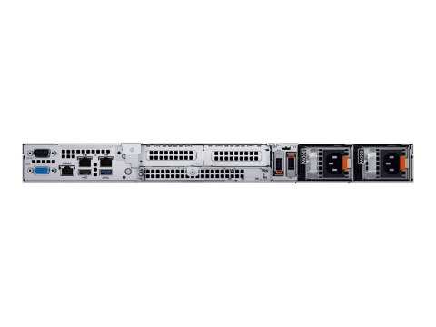 Dell PowerEdge R360 - Serwer - montowany w stojaku 1U - pojedynczy - 1 x Xeon 6369P / do 5.7 GHz - RAM 64 GB - SSD 480 GB - G200