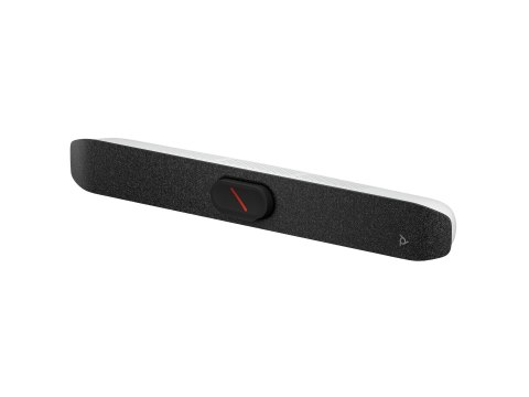 HP Poly Studio V12 - Listwa wideo USB - Certyfikat Microsoft Teams, Certyfikat Zoom - biały - power adapter not included