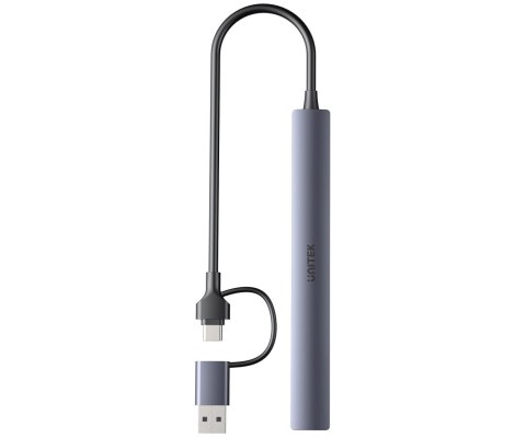 HUB USB 2.0 / 3.0 H1209AGY01 15 cm UNITEK