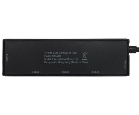 HUB USB 3.0 H1336BBK01 20 cm UNITEK
