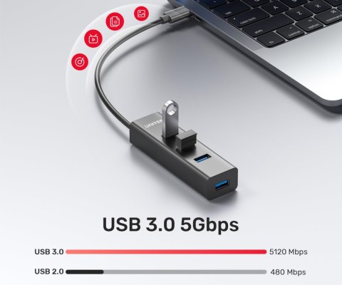 HUB USB 3.0 Y-3089Z01 30 cm UNITEK