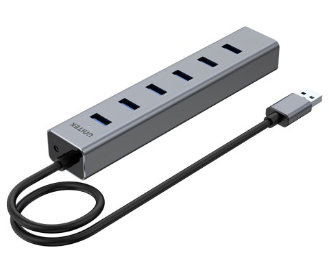 HUB USB 3.0 Y-3090-EU + ZASILACZ, 40 cm UNITEK
