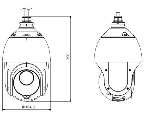 KAMERA IP OBROTOWA ZEWNĘTRZNA DS-2DE4215IWG1-E AcuSense - 1080p, 4.8 ... 72 mm Hikvision
