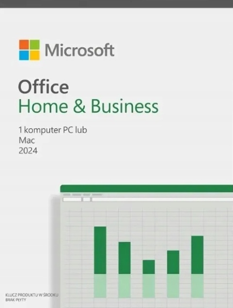 Microsoft Office Home and Business 2024 PL EuroZone BOX