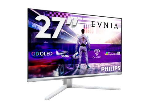 Philips Evnia 8000 27M2N8500 - Monitor OLED - gaming - 27" (26.5" widoczny) - 2560 x 1440 QHD @ 360 Hz - 1000 cd/m² - 1500000:1 