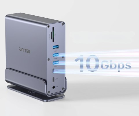STACJA DOKUJĄCA D1135AGY01 DisplayLink 4K UHD UNITEK