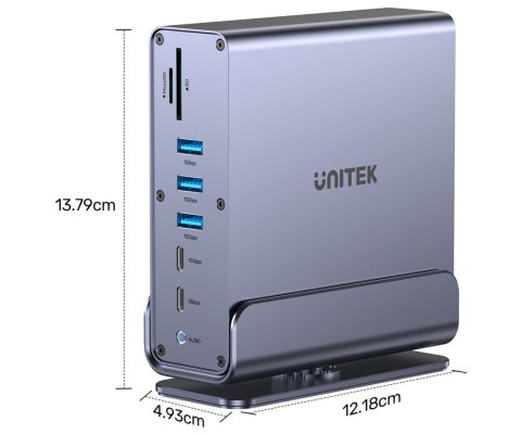 STACJA DOKUJĄCA D1135AGY01 DisplayLink 4K UHD UNITEK