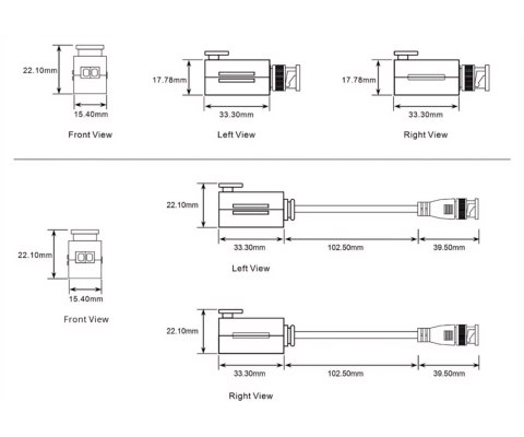 TRANSFORMATOR WIDEO DS-1H18-A Hikvision