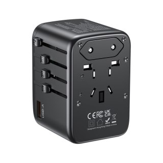 UNIWERSALNA PRZEJŚCIÓWKA SIECIOWA Z ZASILACZEM USB P1122ABK01 GaN UNITEK