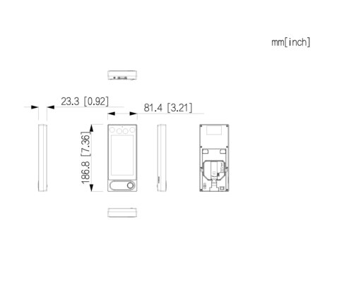 WIDEODOMOFON VTO6631QB-WP DAHUA
