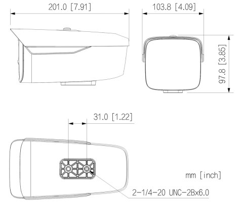 KAMERA IP IPC-HFW2449M-S-LED-0360B-B-PRO-S1 WizSense WizColor - 4 Mpx 3.6 mm DAHUA