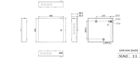 KONTROLER DOSTĘPU DS-K2624X Hikvision